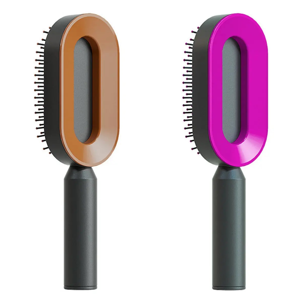 Self Cleaning Hair Brush For Women One-key Cleaning Hair Loss Airbag Massage Scalp Comb Anti-Static Hairbrush LeRameauShop