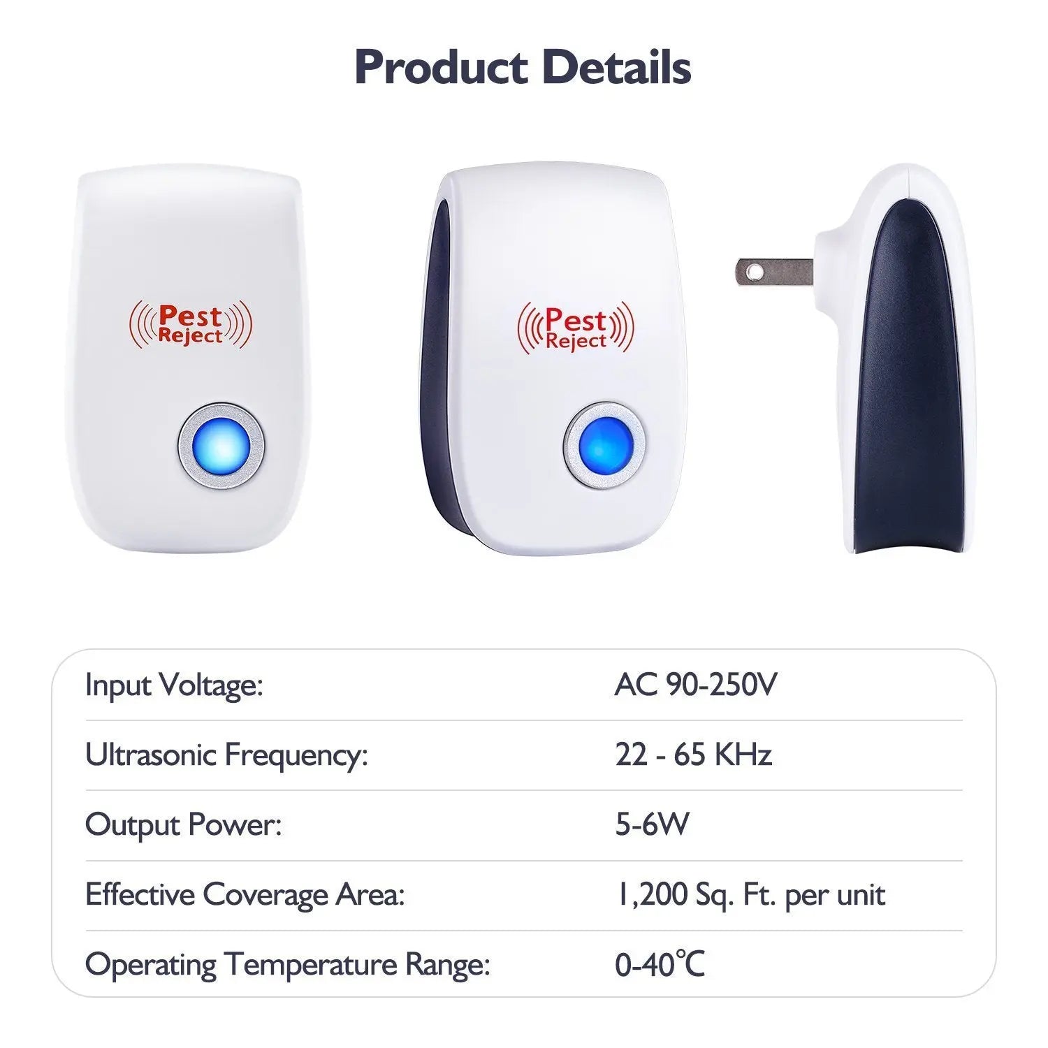 Direct Selling Ultrasonic Electronic Mosquito Killer Household Children'S Insect Repeller Mini Mouse Repeller LeRameauShop