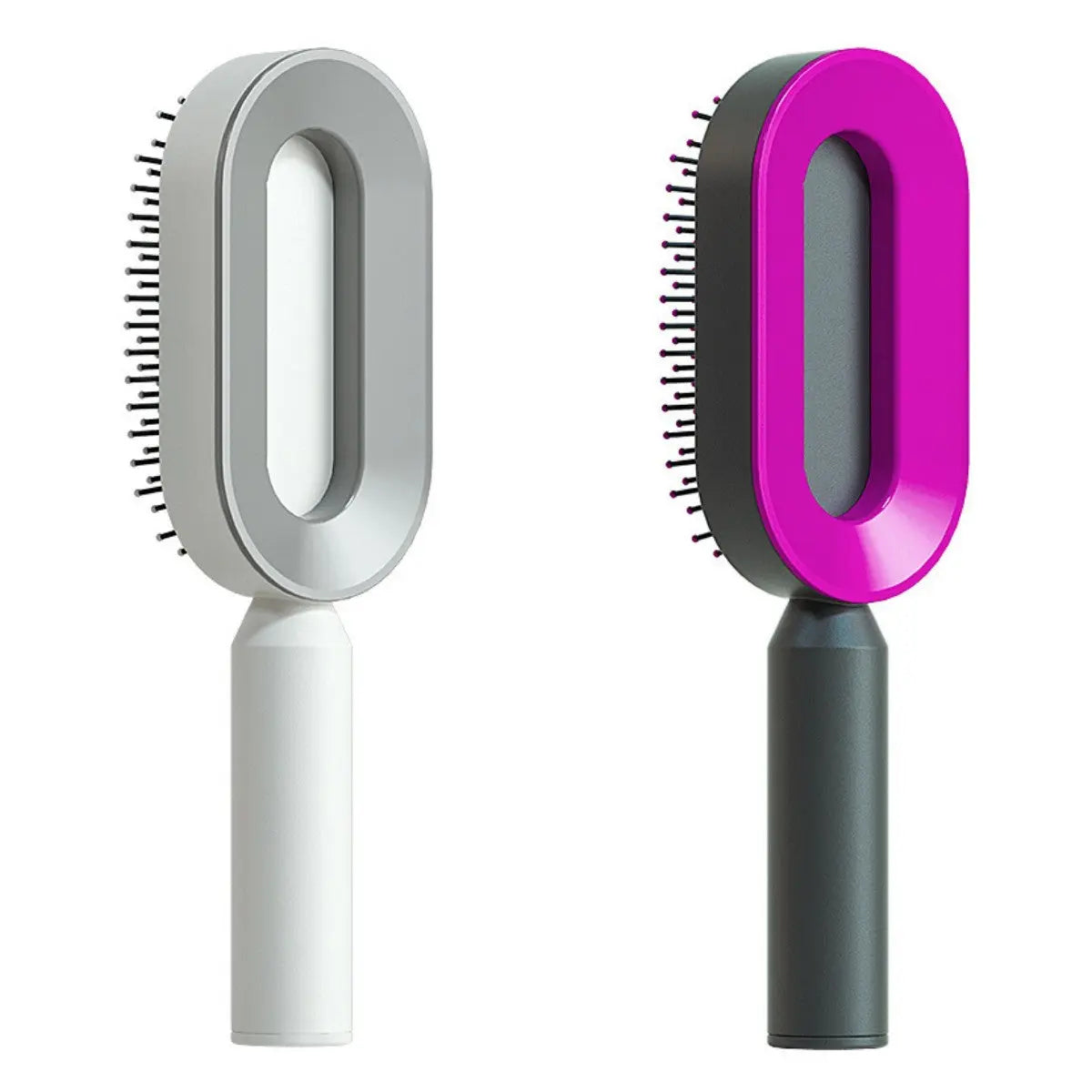 Self Cleaning Hair Brush For Women One-key Cleaning Hair Loss Airbag Massage Scalp Comb Anti-Static Hairbrush LeRameauShop