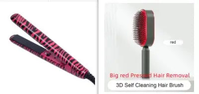 Self Cleaning Hair Brush For Women One-key Cleaning Hair Loss Airbag Massage Scalp Comb Anti-Static Hairbrush LeRameauShop
