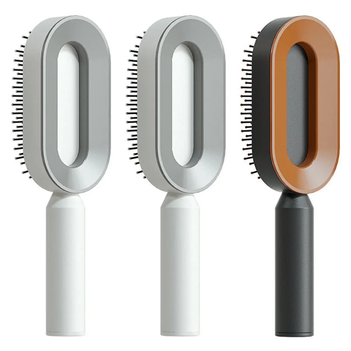 Self Cleaning Hair Brush For Women One-key Cleaning Hair Loss Airbag Massage Scalp Comb Anti-Static Hairbrush LeRameauShop