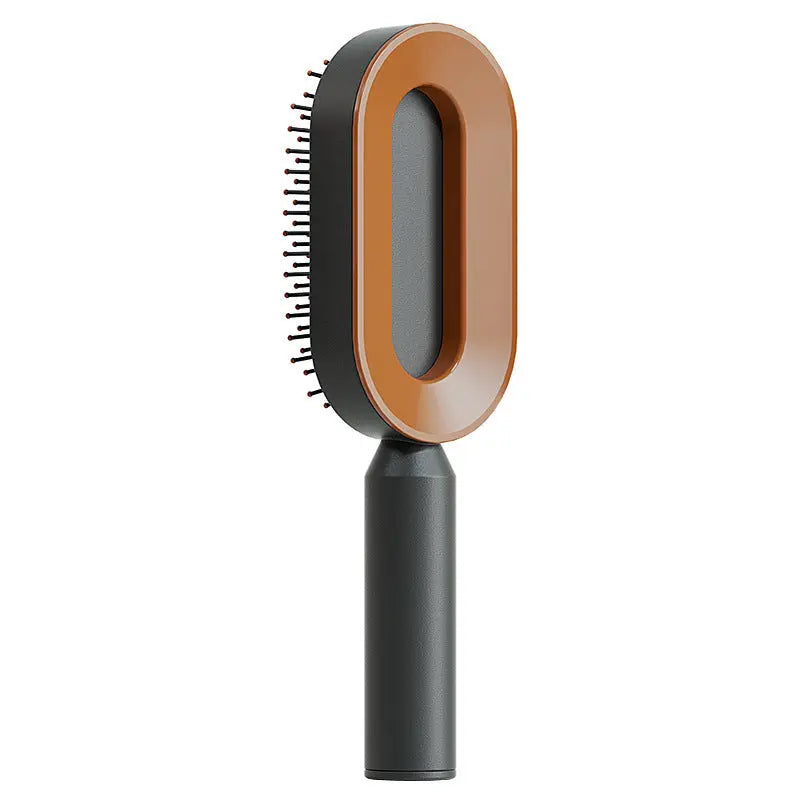 Self Cleaning Hair Brush For Women One-key Cleaning Hair Loss Airbag Massage Scalp Comb Anti-Static Hairbrush LeRameauShop