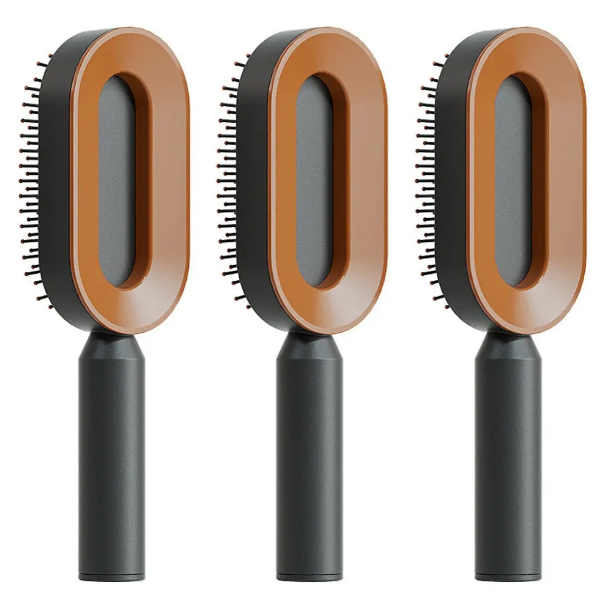 Self Cleaning Hair Brush For Women One-key Cleaning Hair Loss Airbag Massage Scalp Comb Anti-Static Hairbrush LeRameauShop