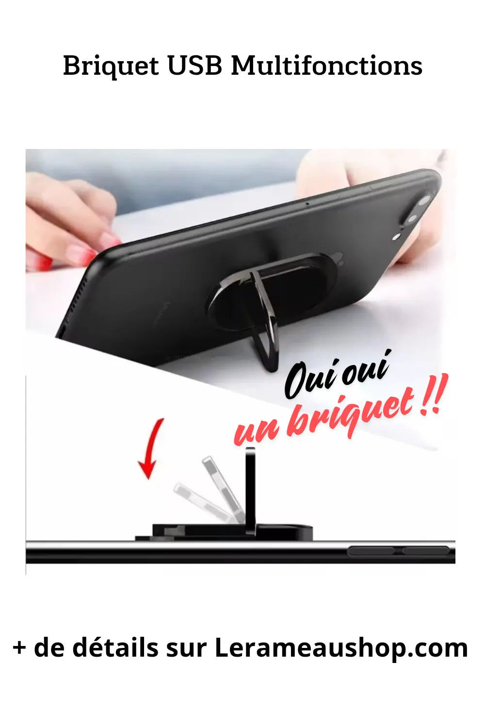 Briquet USB - LeRameauShop