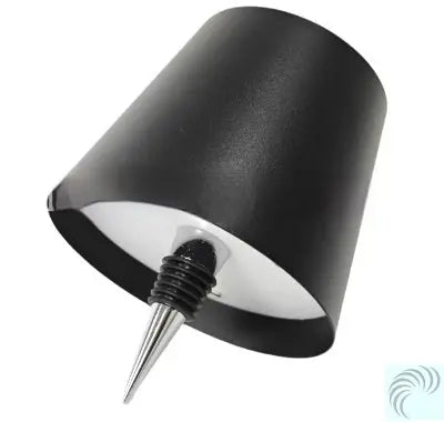 Exclusive For Cross-border Plug-in Wine Bottle Lights Three-color Dimming Metal Wine Bottle Table Lamp LeRameauShop