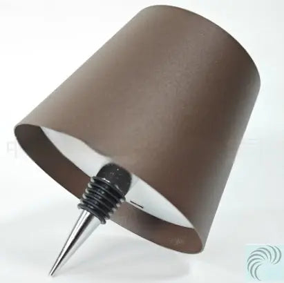Exclusive For Cross-border Plug-in Wine Bottle Lights Three-color Dimming Metal Wine Bottle Table Lamp LeRameauShop
