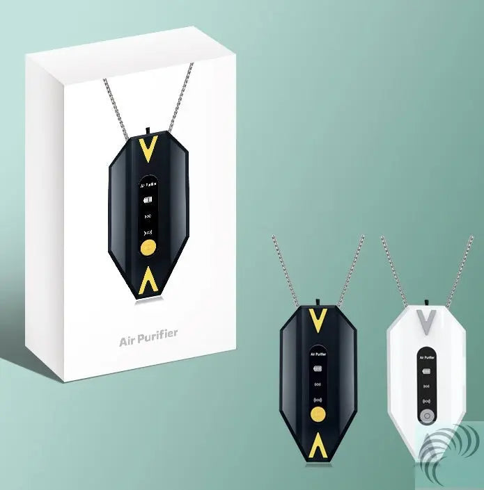 Mini Personal Hanging Neck Air Freshener High Quality Rechargeable Adjustable Memory Function Wearable Negative Ion Generator LeRameauShop