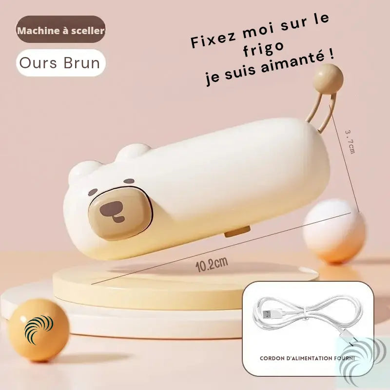 Mini scelleuse de sacs USB portable et rechargeable pour sacs en plastique LeRameauShop