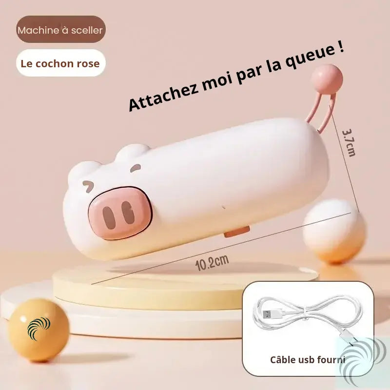 Mini scelleuse de sacs USB portable et rechargeable pour sacs en plastique LeRameauShop