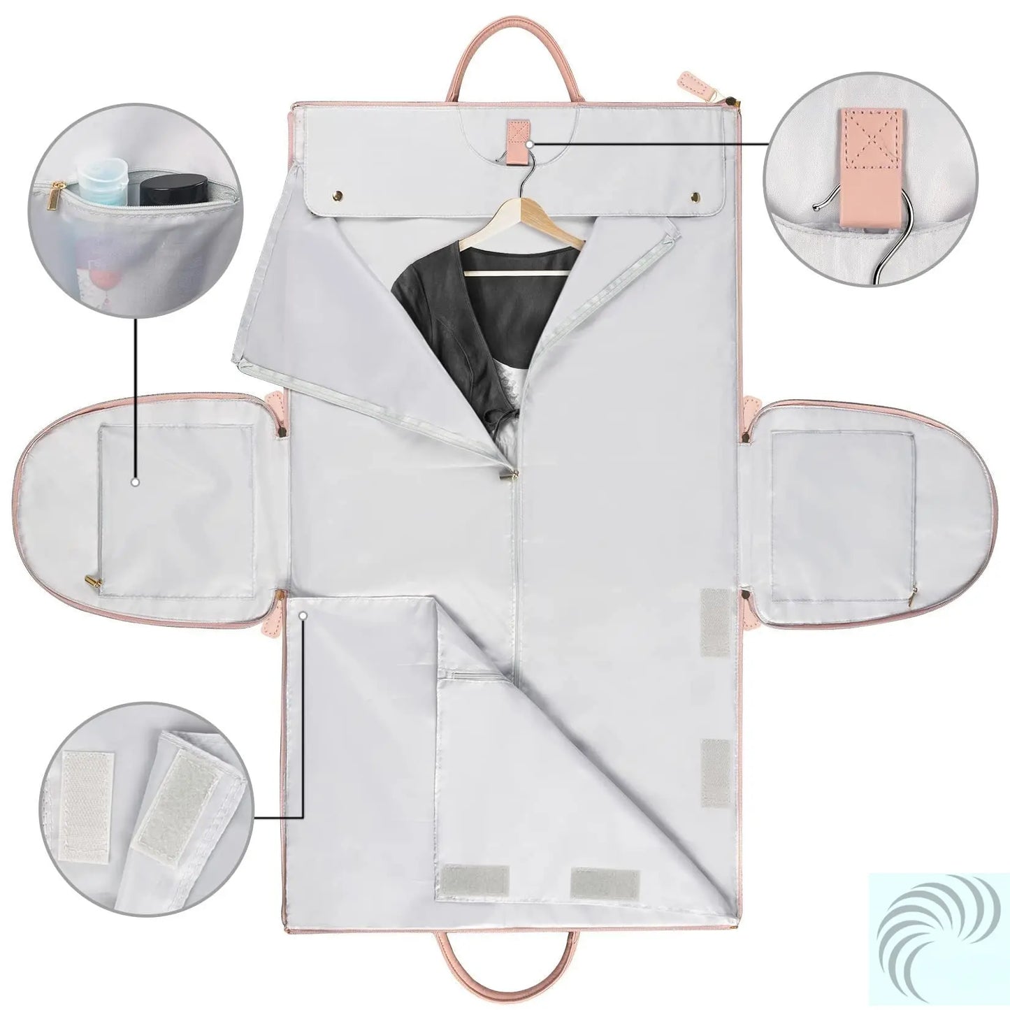 Sac de voyage grande capacité pour femme, sac à main pliable, sac à vêtements imperméable LeRameauShop