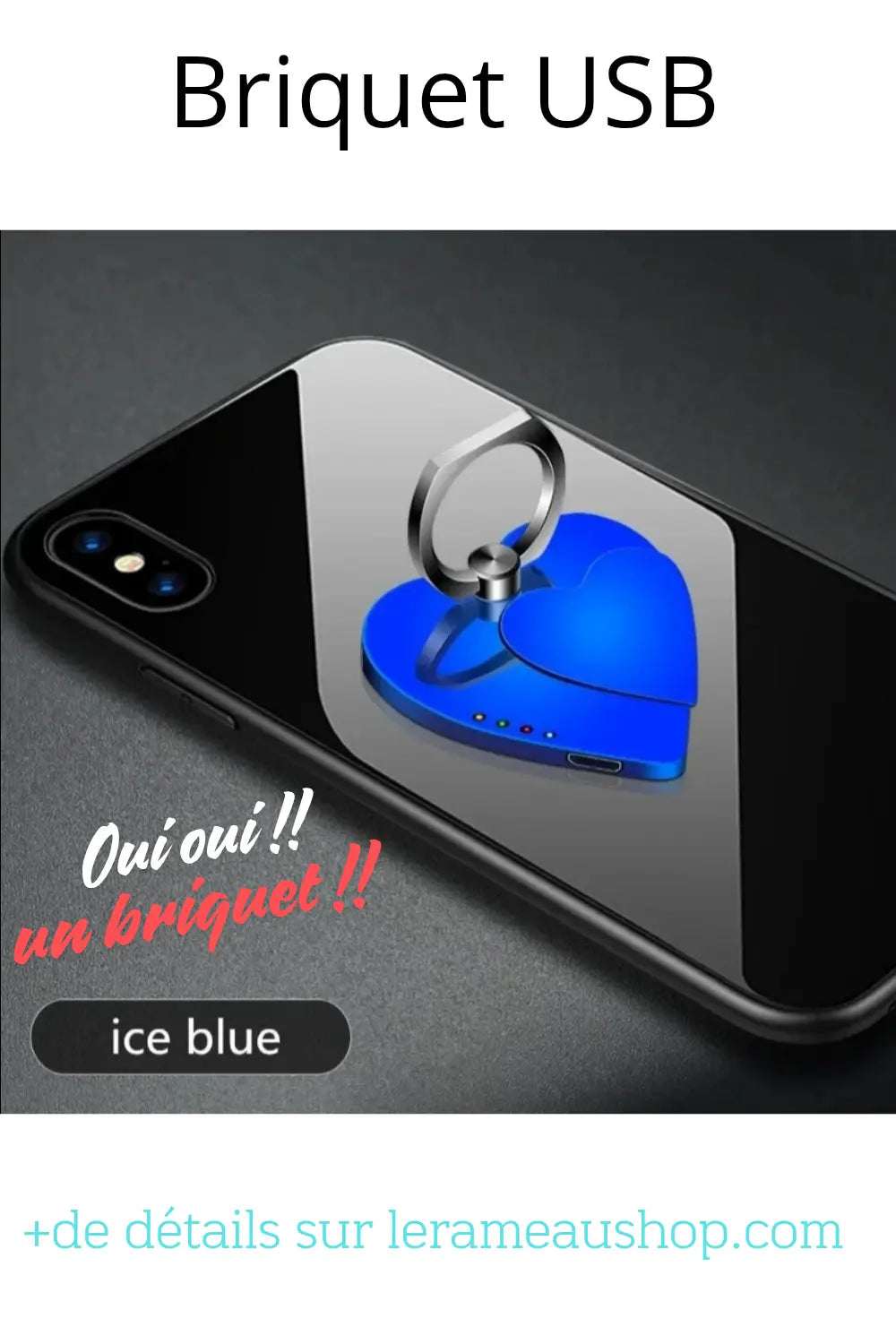 Briquet USB - LeRameauShop