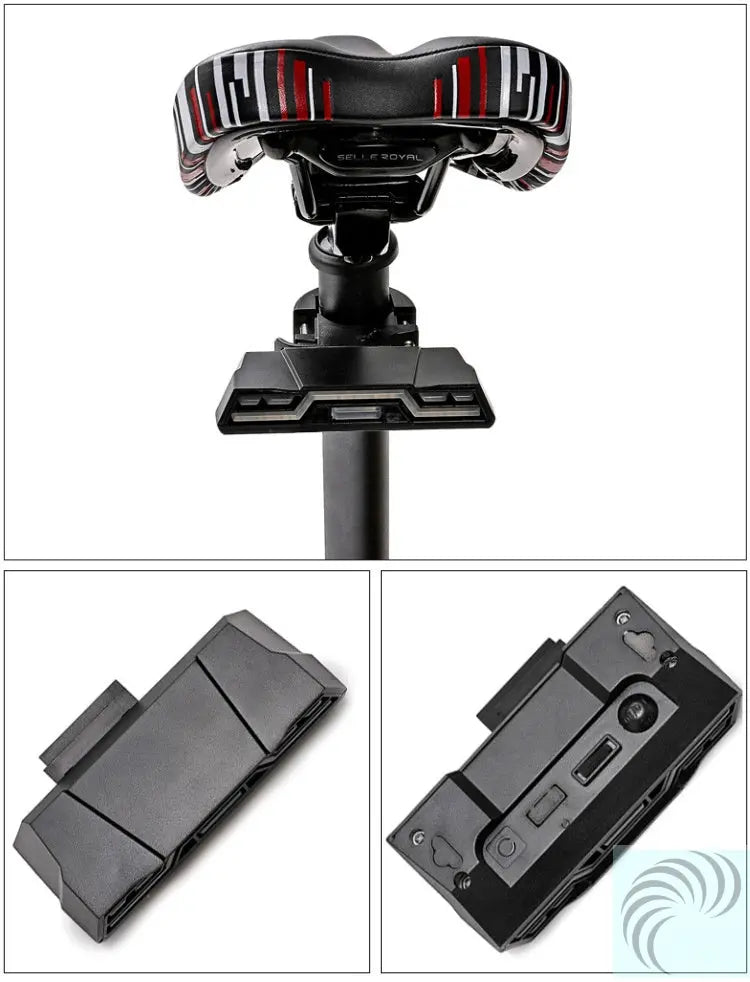 Waterproof Bicycle Tail Light USB Rechargeable Tail Light Bicycle Tail light 3 colors LeRameauShop