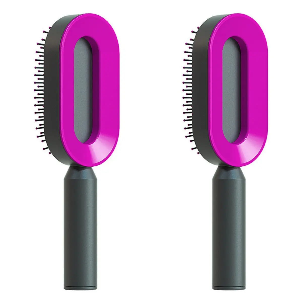 Self Cleaning Hair Brush For Women One-key Cleaning Hair Loss Airbag Massage Scalp Comb Anti-Static Hairbrush LeRameauShop