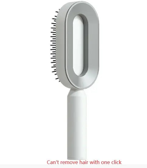 Self Cleaning Hair Brush For Women One-key Cleaning Hair Loss Airbag Massage Scalp Comb Anti-Static Hairbrush LeRameauShop
