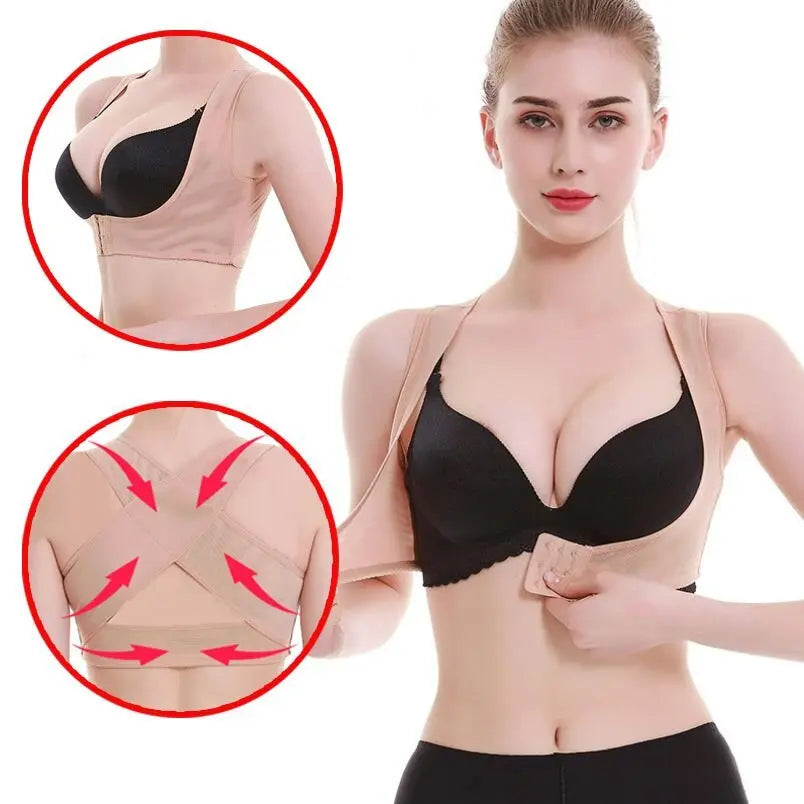 Posture Corrector Belt Back Shoulder Support Brace Band Women Chest Body Shaper Corset Orthopedic Straightener for Health Care LeRameauShop