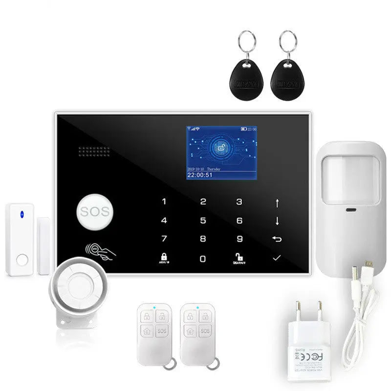 Intelligent WiFi GSM Touch Button Household Alarm LeRameauShop