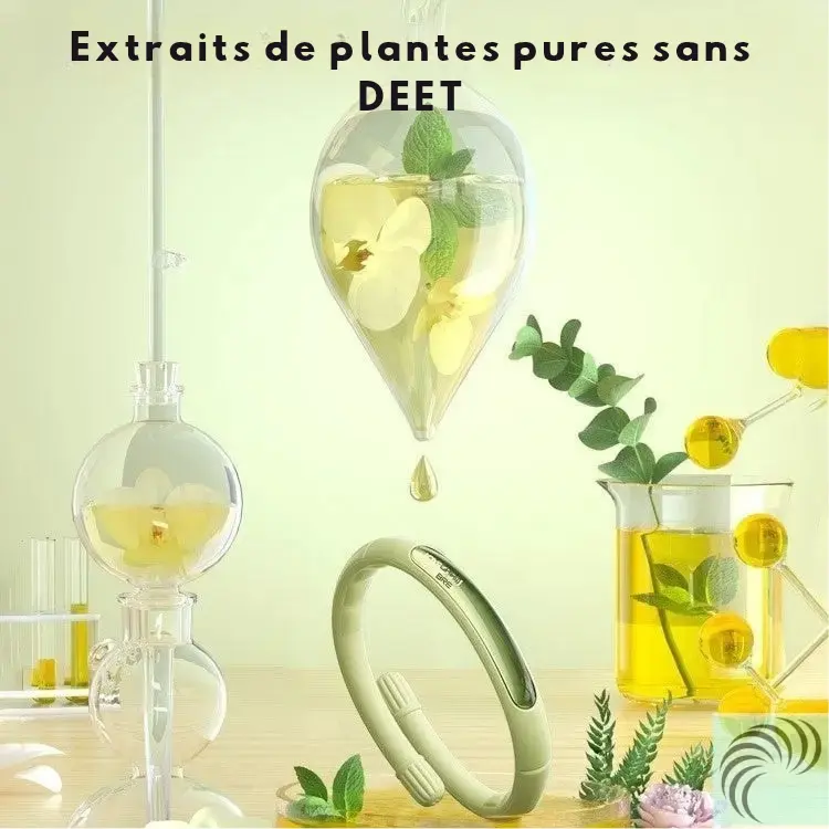 Bracelet anti moustiques avec 6 recharges pour un été tranquille !! LeRameauShop
