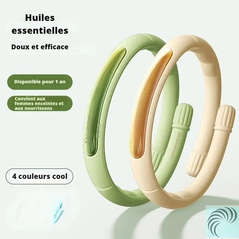 Bracelet anti moustiques avec 6 recharges pour un été tranquille !! LeRameauShop